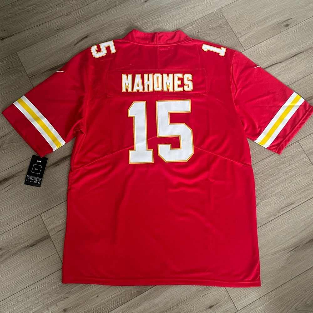 Nike Red and White Men's Jersey